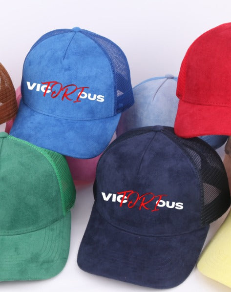 Victorious Trucker Hat - Bold Logo, Adjustable Snapback, Mesh Back