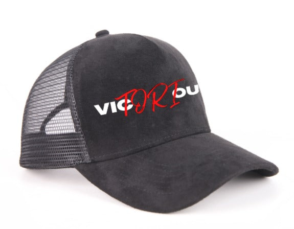 Victorious Trucker Hat - Bold Logo, Adjustable Snapback, Mesh Back