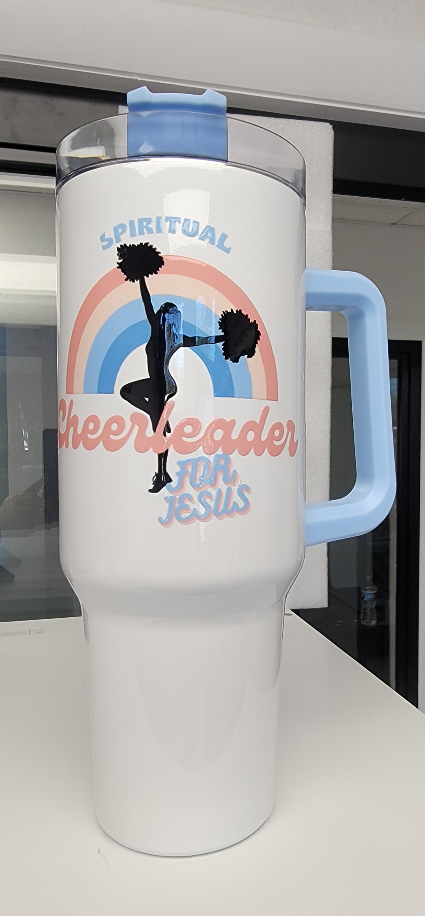 Spiritual Cheerleader 40 OZ Tumbler