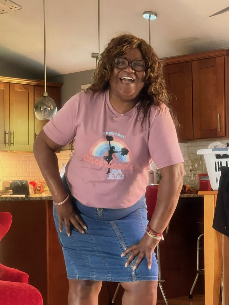Spiritual Cheerleader T Shirt