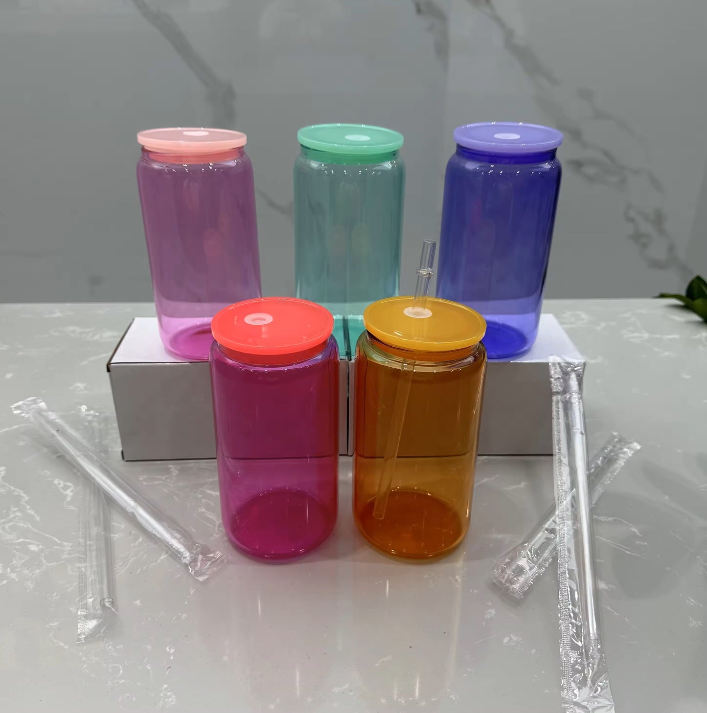 Jelly Glass Tumblers