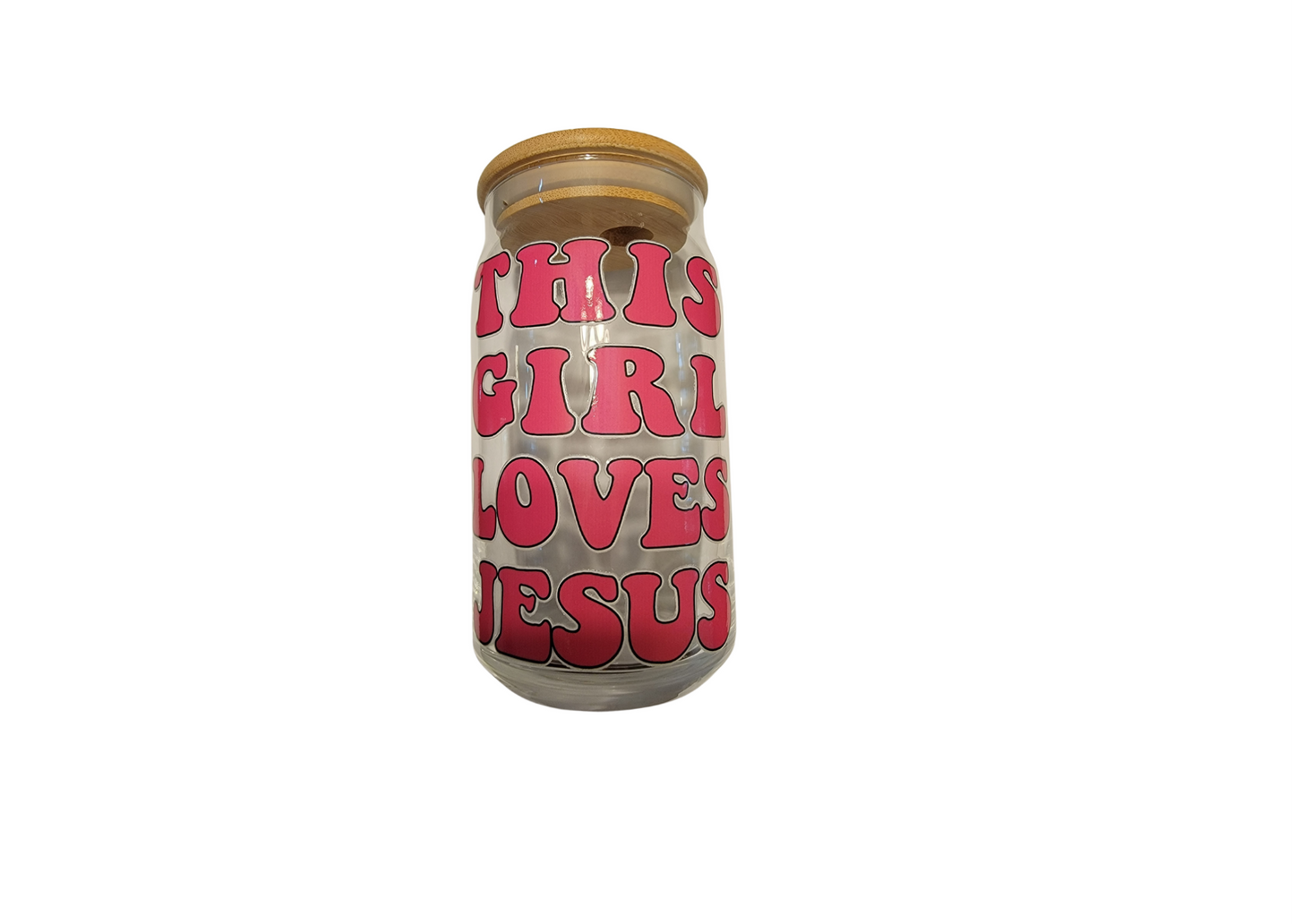 Inspirational Glass Cups with Customizable UV-DTF Prints