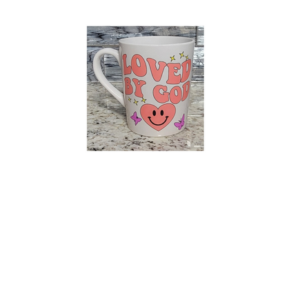Stylish Black Matte Ceramic Mug with Bright Interior Colors