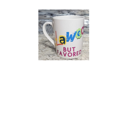 Stylish Black Matte Ceramic Mug with Bright Interior Colors