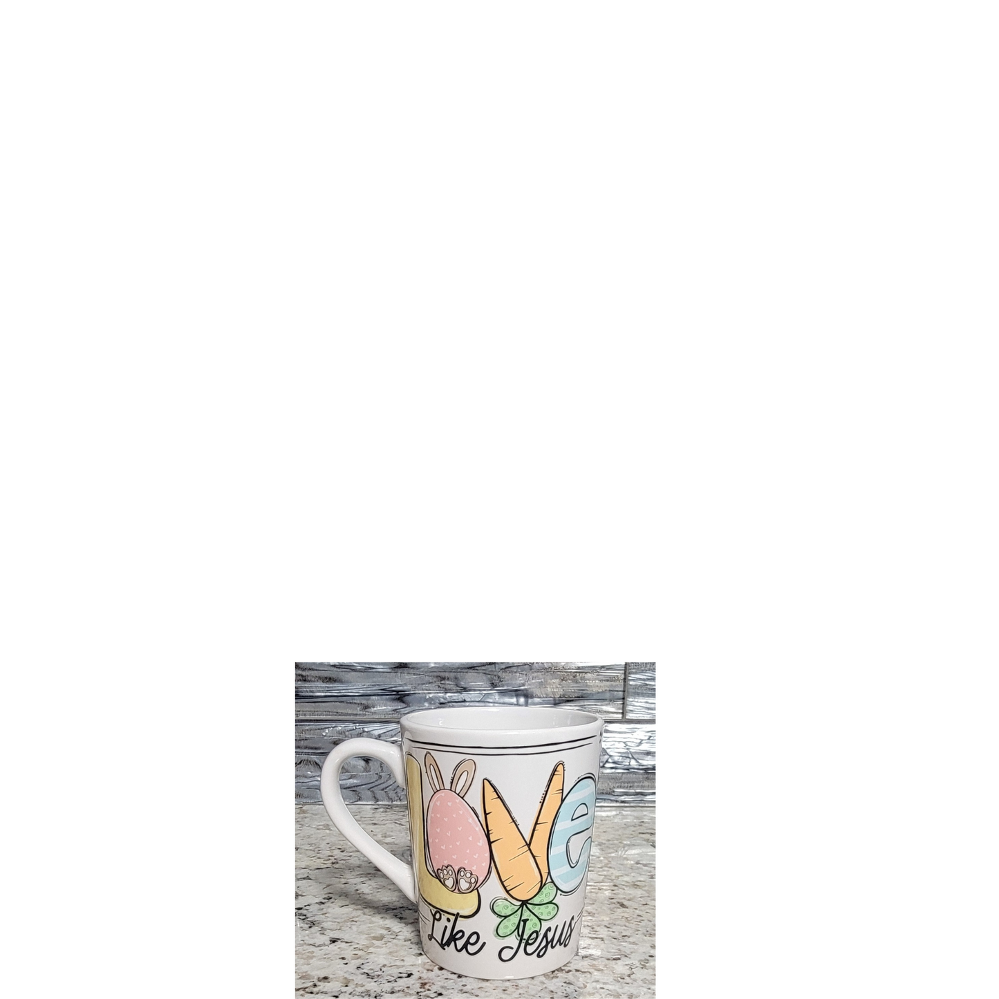 Stylish Black Matte Ceramic Mug with Bright Interior Colors