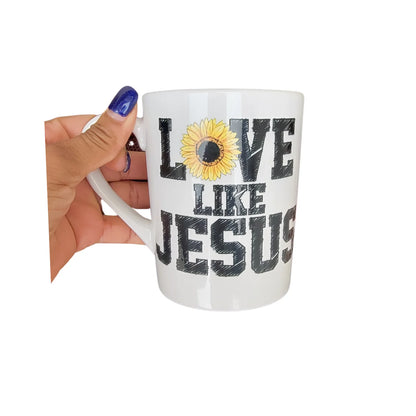 Stylish Black Matte Ceramic Mug with Bright Interior Colors