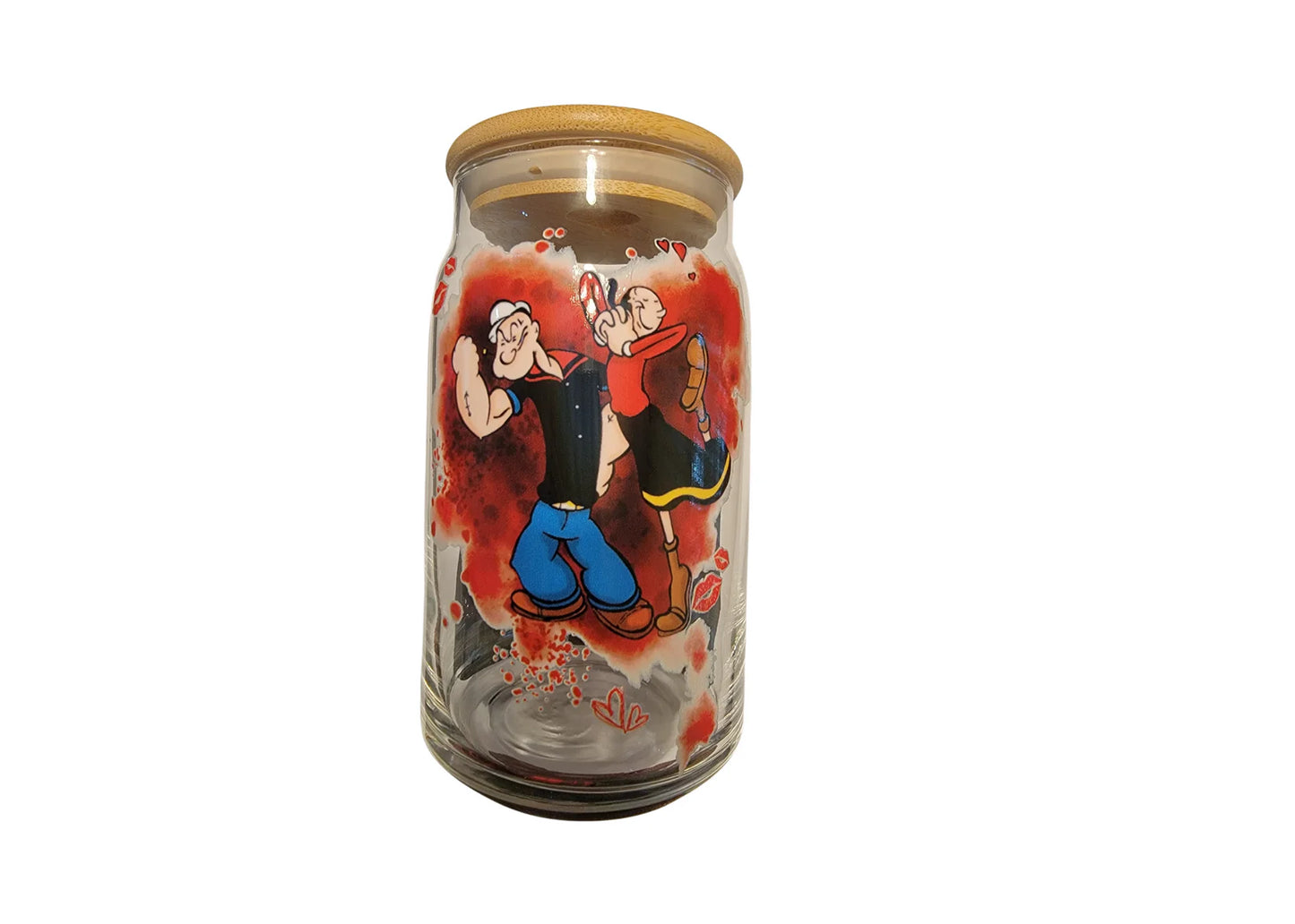Inspirational Glass Cups with Customizable UV-DTF Prints